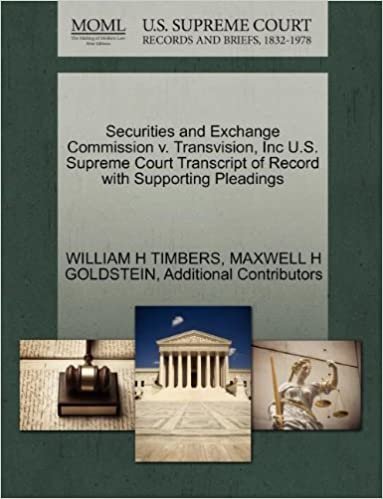 okumak Securities and Exchange Commission v. Transvision, Inc U.S. Supreme Court Transcript of Record with Supporting Pleadings