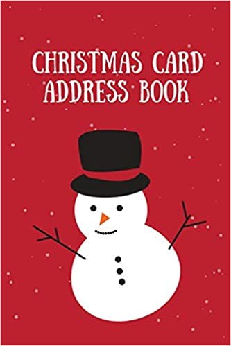 okumak Christmas Card Address Book: Holiday Cards Sent And Received, Keep Track &amp; Record Addresses, Gift List Tracker, Organizer
