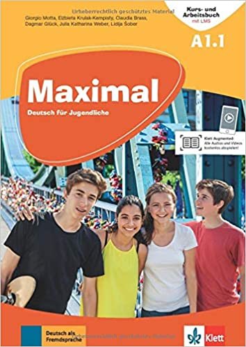 okumak Maximal A1.1. Kurs- und Arbeitsbuch mit Audios und Videos: Deutsch für Jugendliche