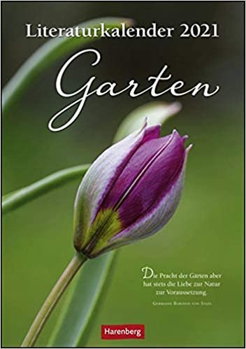 okumak Literaturkalender Garten Kalender 2021
