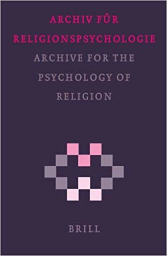 okumak Archive for the Psychology of Religion/ Archiv fur Religionspsychologie 2004: v. 26