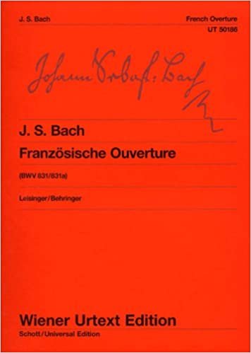 okumak French Overture  BWV 831/831aVersions in C Minor BWV 831a and B Minor BWV 831piano