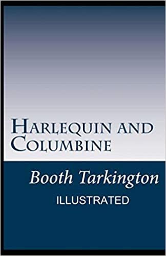 okumak Harlequin and Columbine illustrated