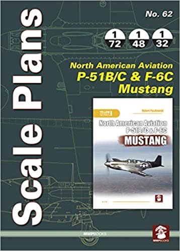 okumak North American Aviation P-51b/C &amp; F-6c Mustang (Scale Plans)