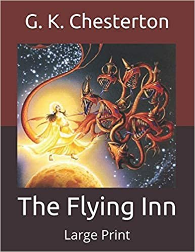 okumak The Flying Inn: Large Print
