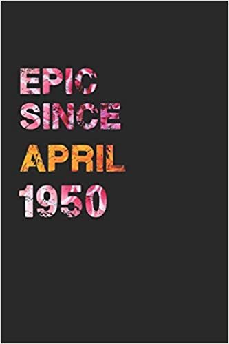 okumak EPIC SINCE APRIL 1950: Awesome ruled notebook