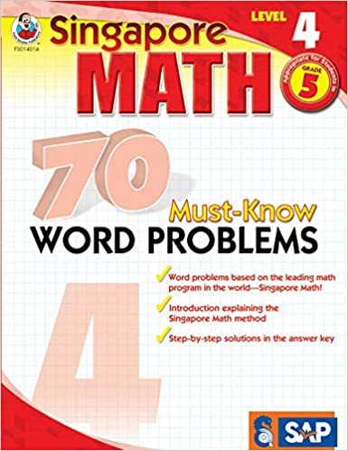 70 must-know كلمة مشكلات ، درجة 5 (سنغافورة Math)