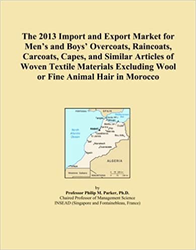 okumak The 2013 Import and Export Market for Men&#39;s and Boys&#39; Overcoats, Raincoats, Carcoats, Capes, and Similar Articles of Woven Textile Materials Excluding Wool or Fine Animal Hair in Morocco