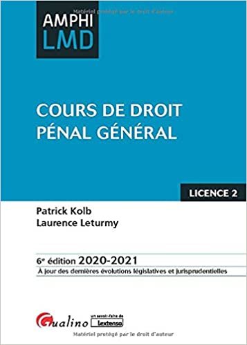 okumak Cours de droit pénal général (Amphi LMD)