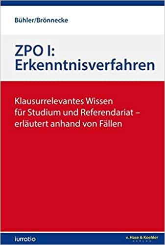 okumak ZPO I: Erkenntnisverfahren: Klausurrelevantes Wissen für Studium und Referendariat - erläutert anhand von Fällen