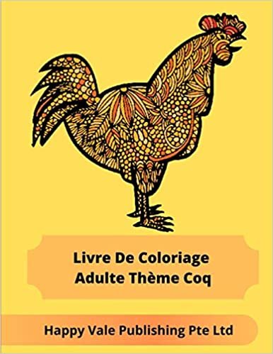 okumak Livre De Coloriage Adulte Thème Coq