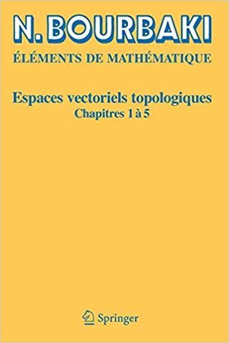 okumak Espaces Vectoriels Topologiques : Chapitres 1a 5