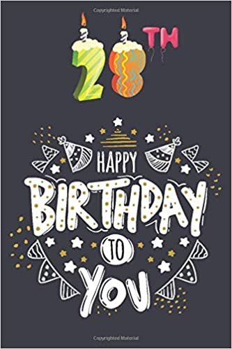 okumak You Are Fabulous Blessed And Loved 28th Birthday Journal: 120 Page Journal, 6x9 inch, Mint Notebook, 60 sheets / 120 pages, Classic 120 Lined pages, ... perfect bound, Soft Cover - Birthday Gift