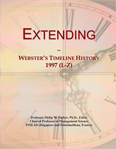 okumak Extending: Webster&#39;s Timeline History, 1997 (L-Z)