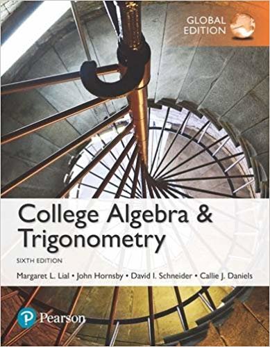 okumak College Algebra and Trigonometry, Global Edition