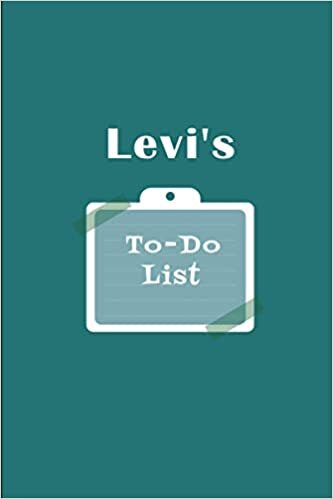 okumak Levi&#39;s To˗Do list: Checklist Notebook | Daily Planner Undated Time Management Notebook