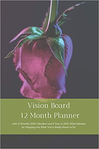 okumak Vision Board 12 Month Planner, 12 Month 2020 Calendar, 5 Year 2020-2024 Calendar for Mapping Out What You’re Really Meant to Do Create Simple ... U: &amp; Your Rewired Brain Organizer and Journal