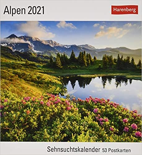 okumak Alpen 2021: Sehnsuchtskalender. 53 Postkarten