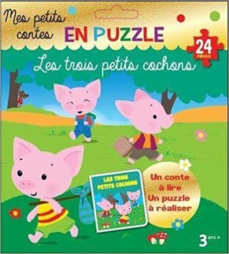 okumak Les 3 petits cochons - Mes petits contes en puzzle