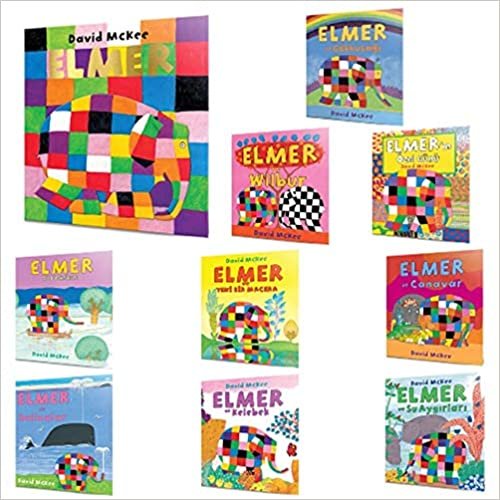 okumak Elmerın Renkli Dünyası 10lu Set (2+Yaş)