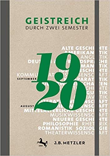 okumak Geistreich durch zwei Semester: Semesterkalender 2019/20