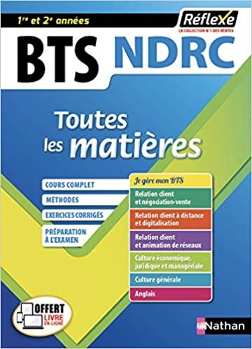 okumak Négociation et Digitalisation de la relation client BTS NDRC 1/2 (Toutes les matières Réflexe N°8) (08)
