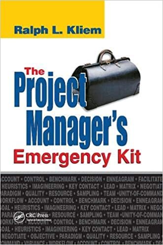 okumak The Project Manager&#39;s Emergency Kit