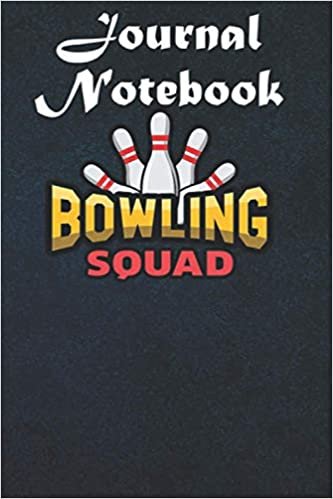 okumak Composition Notebook: Bowling Squad Bowling Team 6 in x 9 in x 100 Lined and Blank Pages for Notes, To Do Lists, Notepad, Journal Gift for your beloveds