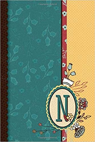 okumak N: Monogram Gratitude Prayer Journal Inspiration Diary Positive Notebook Joy Book