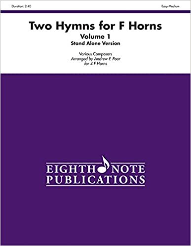 okumak Two Hymns for F Horns (Stand Alone Version), Vol 1: Score &amp; Parts (Eighth Note Publications)