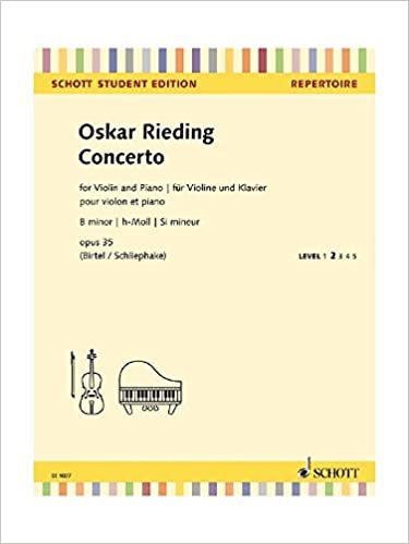 okumak Concerto B minor - op. 35 - Schott Student Edition - Repertoire - Violin and Piano - (SE1027)