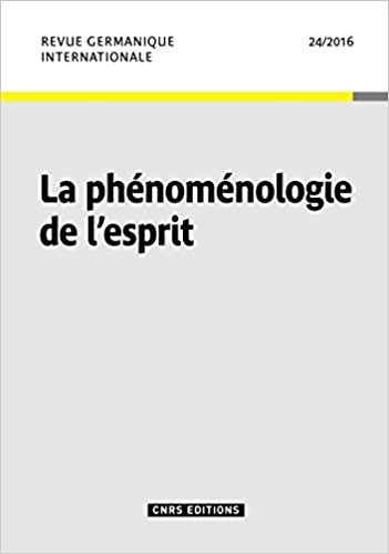 okumak RGI n°24 La phénoménologie de l&#39;esprit (Revues &amp; Séries)