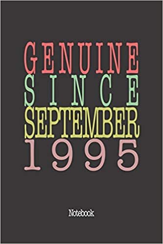 Genuine Since September 1995: Notebook