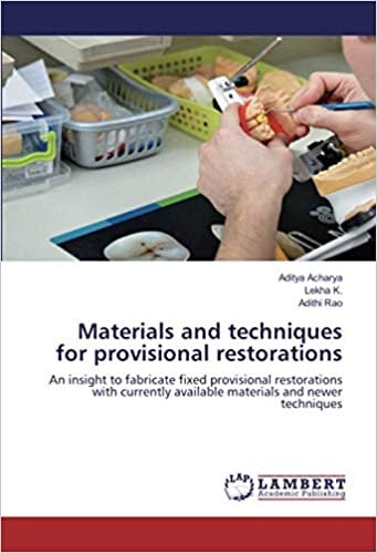 okumak Materials and techniques for provisional restorations: An insight to fabricate fixed provisional restorations with currently available materials and newer techniques