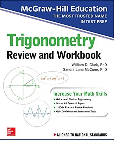 okumak McGraw-Hill Education Trigonometry Review and Workbook