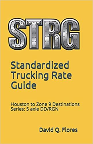 Standardized Trucking Rate Guide: Houston to Zone 9 Destinations (CA, OR, WA)