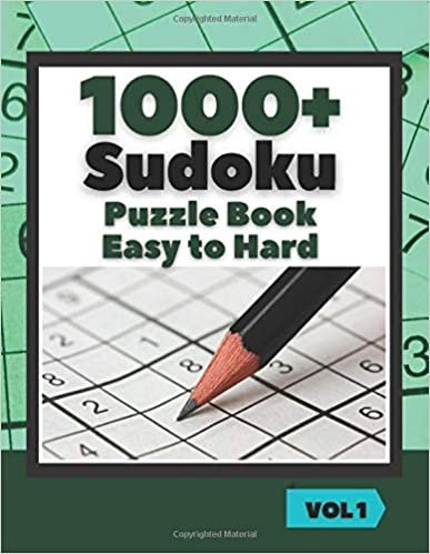 okumak 1000 Sudoku Puzzle Book Easy to Hard: Sudoku Puzzles with Easy - Medium - Hard Level for Beginners and Masters (Brain Games Book 1)