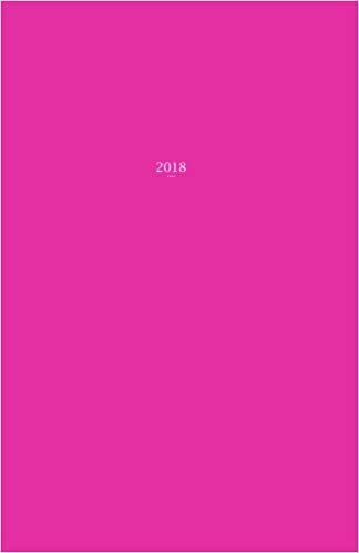 okumak 2018 ....: Agenda 2018, 13.97 x 21.59 cm = A5, tapa blanda Rosado - S. Libros