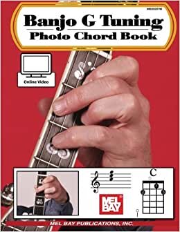 okumak Banjo G Tuning Photo Chord Book