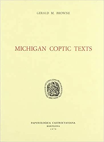 okumak Michigan Coptic Texts (Papyrologica Castroctaviana)