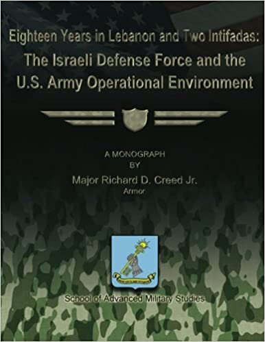 okumak Eigh Years in Lebanon and Two Intifadas - The Israeli Defense Force and the U.S. Army Operational Environment