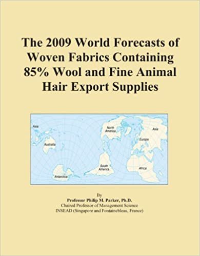 okumak The 2009 World Forecasts of Woven Fabrics Containing 85% Wool and Fine Animal Hair Export Supplies