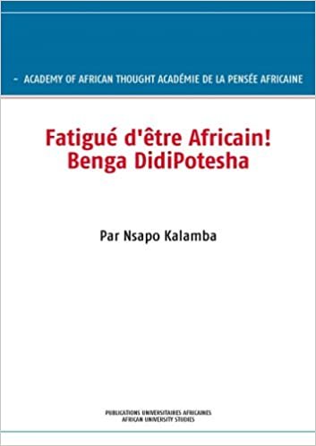 okumak Fatigué d&#39;être Africain! Benga DidiPotesha