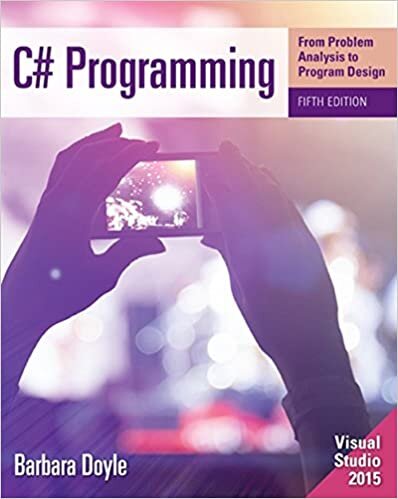 okumak C# Programming: From Problem Analysis to Program Design