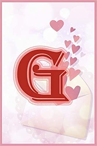 okumak G: Cute Initial Monogram Letter G, Note Taking for Girls and Women 6&quot;x9&quot; (inches) 120 page.