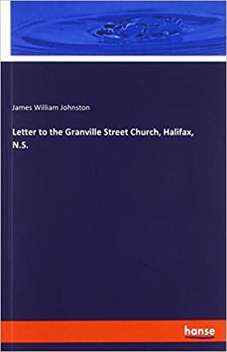 okumak Letter to the Granville Street Church, Halifax, N.S.