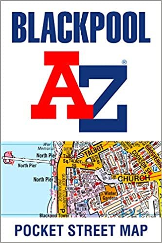 okumak Blackpool A-Z Pocket Street Map