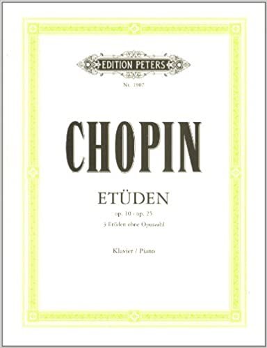 okumak Chopin Etüden op. 10 · op. 25 · ohne op.-Zahl: für Klavier