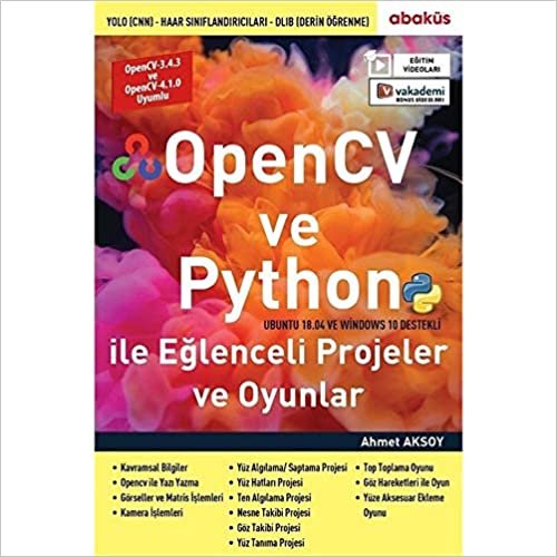 okumak OpenCV ve Python ile Eğlenceli Projeler ve Oyunlar