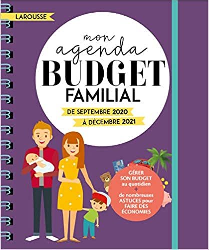 okumak Mon agenda Budget Familial: De septembre 2020 à décembre 2021 (Calendrier - Famille (31263))